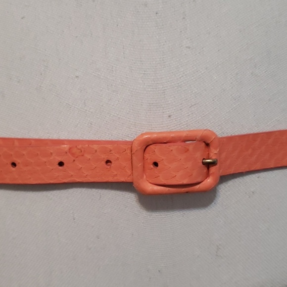 J. Crew Accessories - J. Crew orange belt sz M
